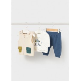 Conjunto tres piezas astronauta