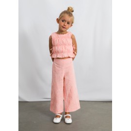 CONJUNTO TOP Y PANTALÓN BORDADO