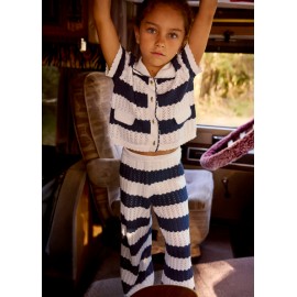 CONJUNTO TRICOT RAYAS