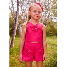CONJUNTO TOP Y BERMUDA FLOR