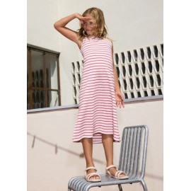 VESTIDO RAYAS MIDI