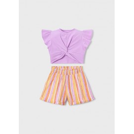 CONJUNTO TOP Y SHORT RAYAS